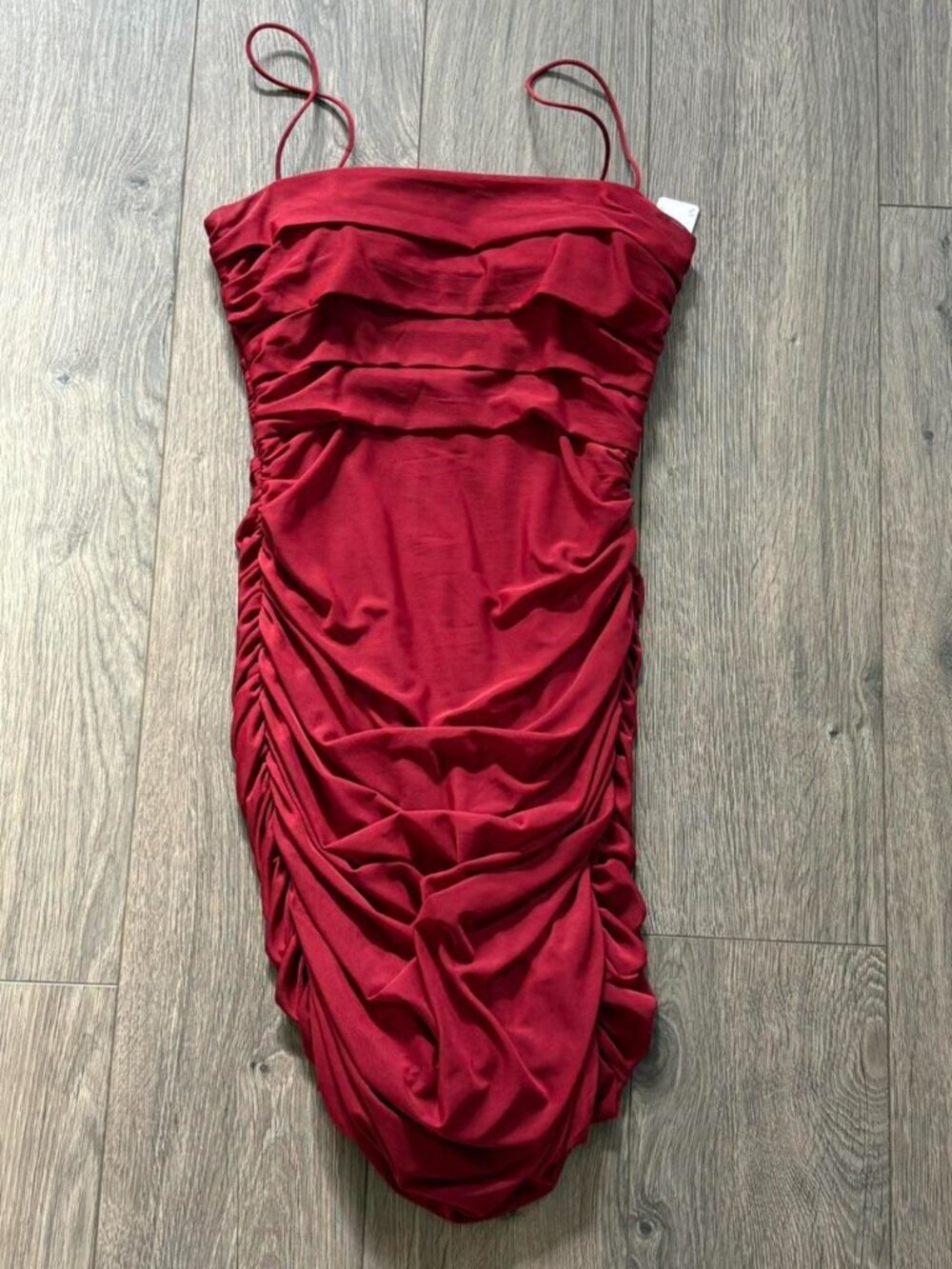 Princess Polly Women's Red and Burgundy Dress